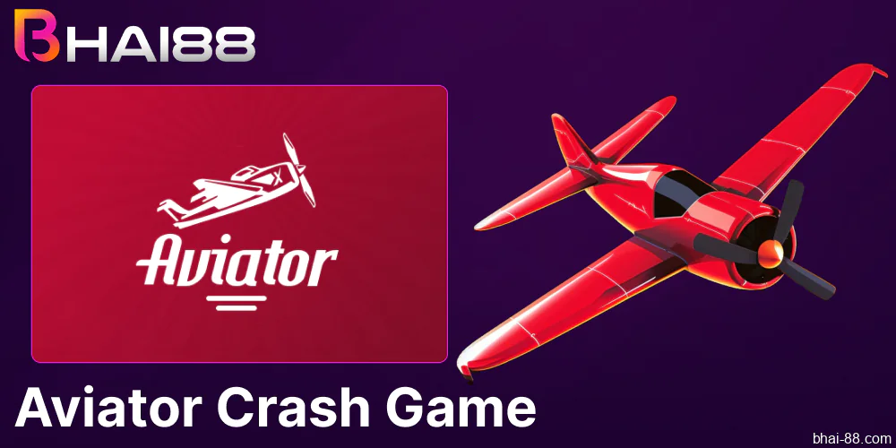 Aviator crash game available on Bhai88 for players from Bangladesh