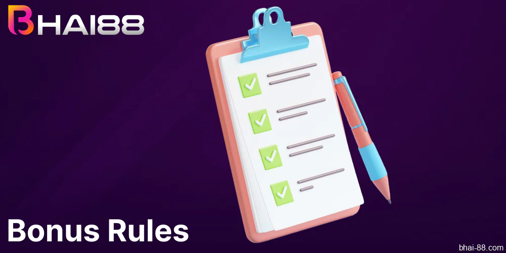Bhai88 bonus rules for players from Bangladesh
