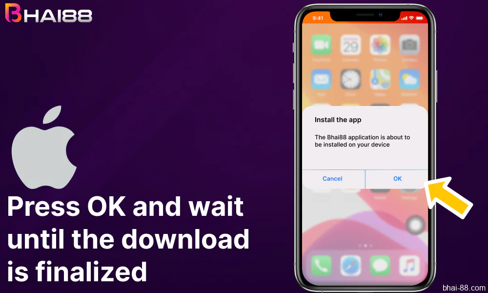Press Agree and wait until the Bhai88 download is finalized